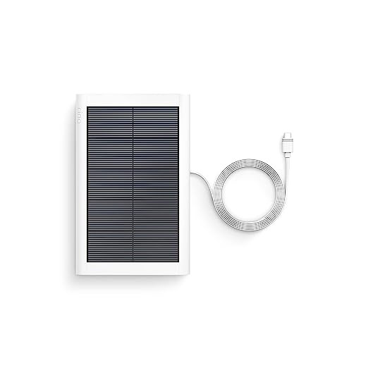 Ring Small Solar Panel, 1.9W for Spotlight Cam Plus, Spotlight Cam Pro - White