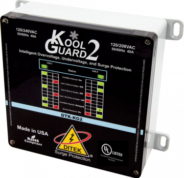 Ditek 120/240V Intelligent Voltage Monitor