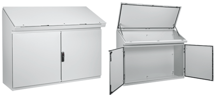 Hoffman PGLD12135DC Type 12 Gold Series Double-Bay Desk Console