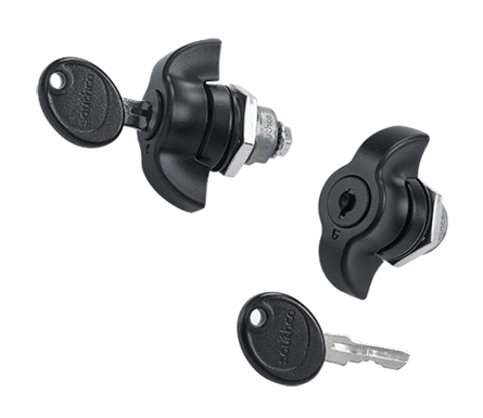 Hoffman PTWK Keylocking Quarter-Turn Wing Knob