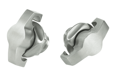 Hoffman PTWPSS Stainless Steel Padlocking Wing Knob