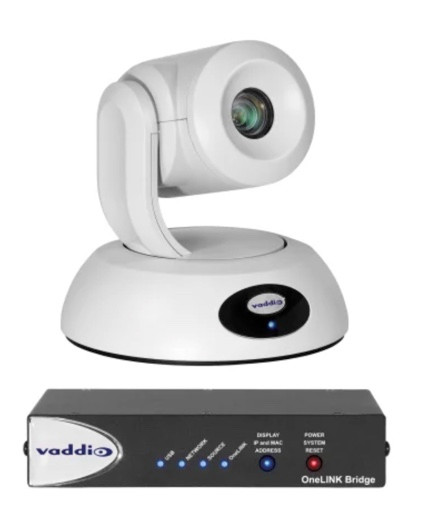 Vaddio 999-96750-400W RoboSHOT 12E HDBT OneLINK Bridge System for Cisco SX Codecs