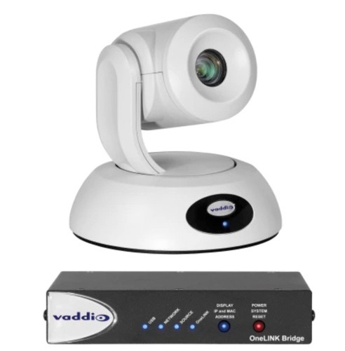 Vaddio 999-99630-200W RoboSHOT 30E HDBT OneLINK Bridge PTZ Camera System