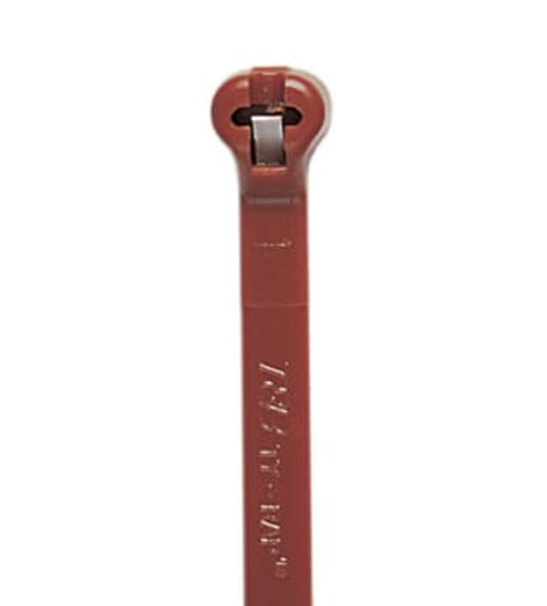 Thomas & Betts TY25M-1 Brown Cable Ties, 1000 Pack