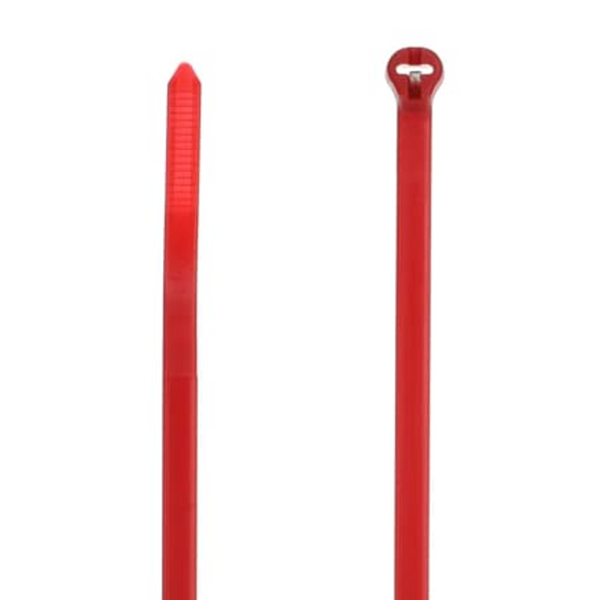 Thomas & Betts TY25M-2 Red Cable Ties, 1000 Pack
