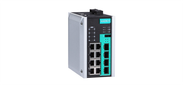 Moxa EDS-G512E-8PoE-4GSFP 12 Port Full Gigabit Managed Ethernet Switch