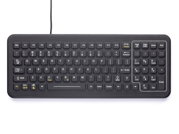 iKey SB-101-USB Ultra-Thin Keyboard with QuickLock