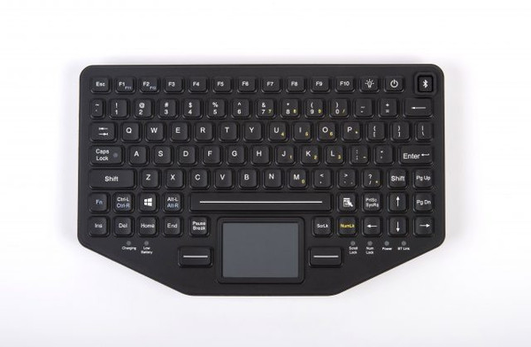 iKey BT-870-TP-SLIM Dual-Connectivity, Bluetooth & USB Mobile Slim Keyboard with Touchpad