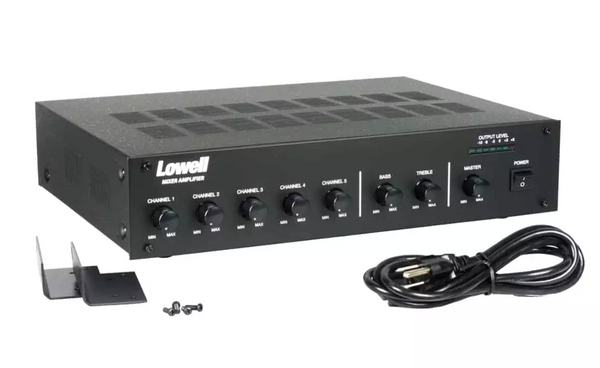 Lowell MA125 125 Watt Mixer Amplifier