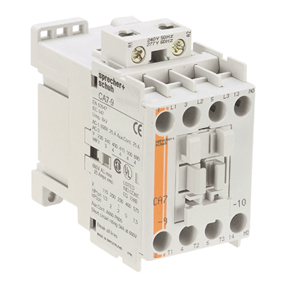 Sprecher & Schuh CA7-9E-M40-12E Non-Reversing Four Pole Contactor