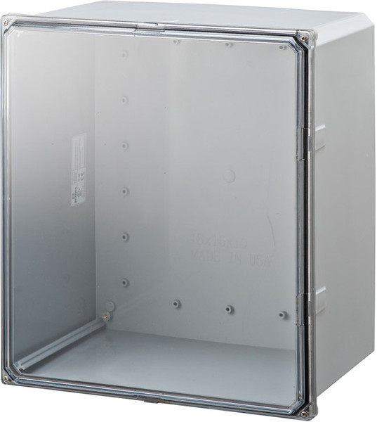 Integra H181610SC 18" x 16" x 10" Traditional High Impact Polycarbonate Hinged Enclosure