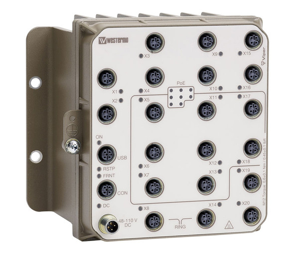 Westermo Viper-220A-P8-HV Direct Mount M12 Switch