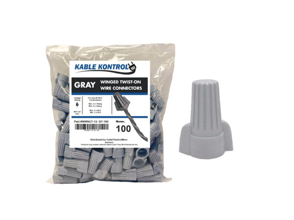 Kable Kontrol WWNUT-13-GY-100