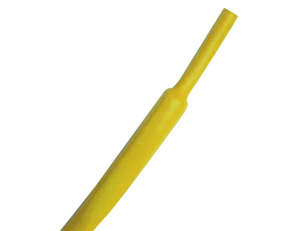 Kable Kontrol HS352-S500-YELLOW 1/16" Yellow Heat Shrink Tubing