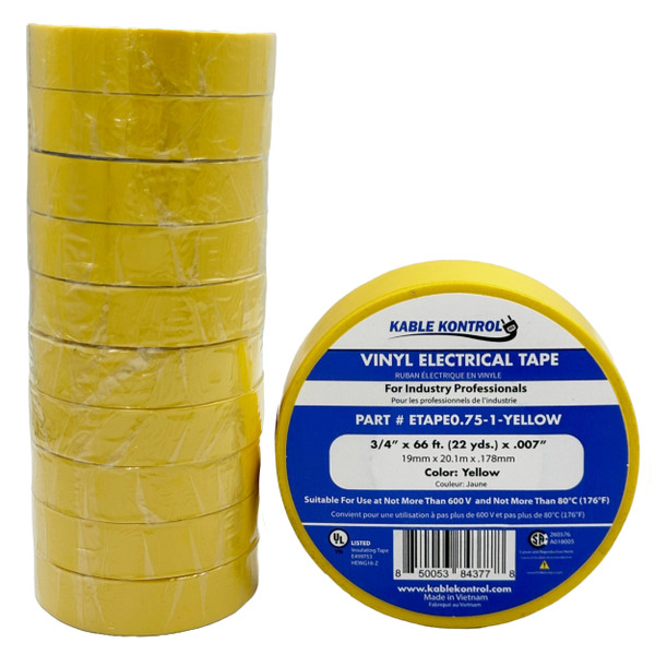 Kable Kontrol ETAPE0.75-1-YELLOW