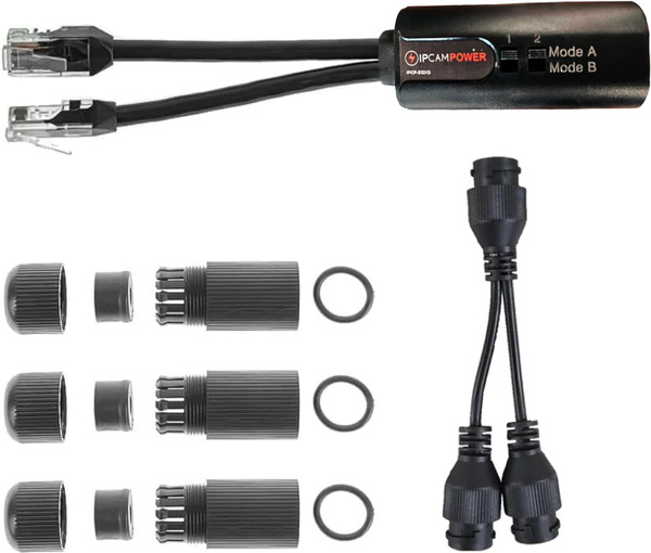 IPCamPower IPCP-212X POE Combiner Splitter Adapter