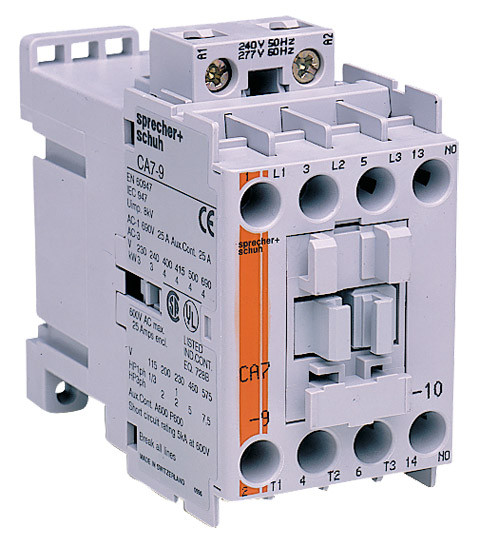 Sprecher & Schuh CA7-9E-10-U24E Non-Reversing Three Pole Contactor