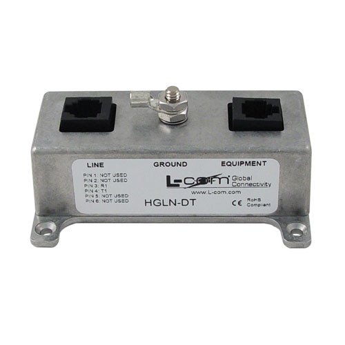 L-Com HGLN-DT Indoor Hi-Power Single Line Lightning Surge Protector