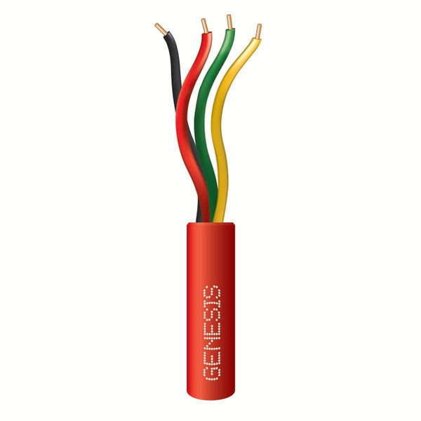 Southwire Genesis 21031104 22/4 Solid Red 1000Ft Pull Box