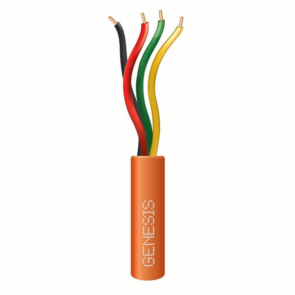 Southwire Genesis 21031103 22/4 Solid Orange 1000Ft Pull Box