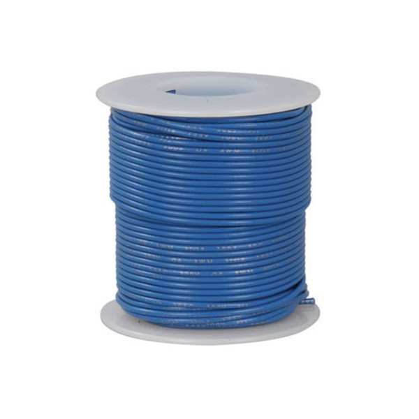 Philmore 78-21646 Blue 16 AWG Stranded Hook-Up Wire 100Ft