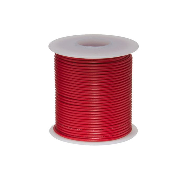 Philmore 78-22442 Red 24 AWG Stranded Hook-Up Wire 100Ft