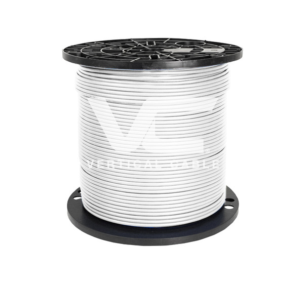 Vertical Cable 176-340/A/P/WH Cat6A Plenum 550MHz 1000Ft Spool White