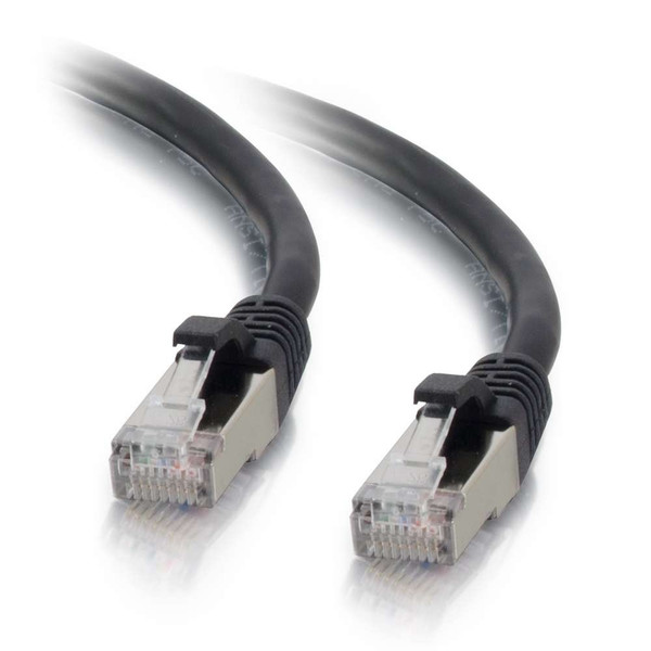 C2G CG00813 6Ft. Cat6 Snagless Shielded (STP) Ethernet Network Patch Cable - Black