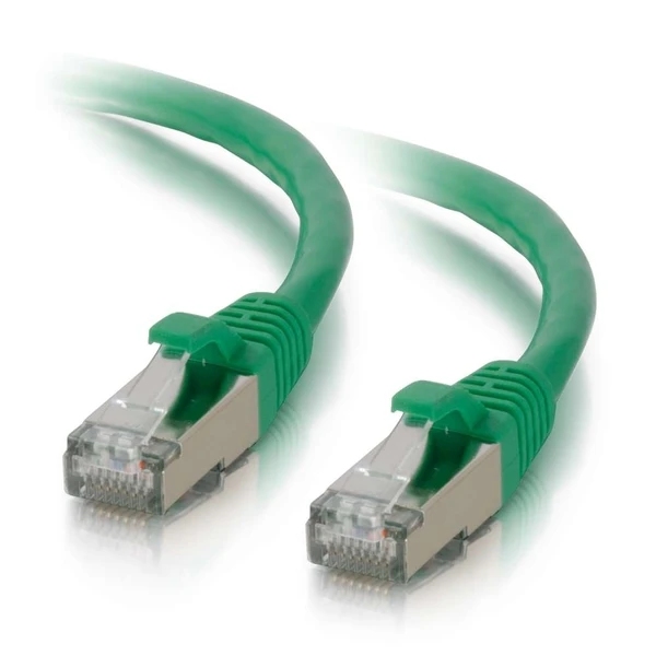 C2G CG00831 7Ft. Cat6 Snagless Shielded (STP) Ethernet Network Patch Cable - Green