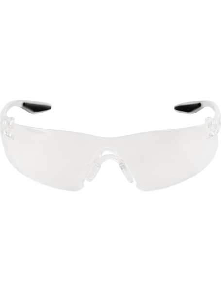 Bullhead Safety BH2816 Discus Indoor/Outdoor Lens, Frosted Clear Frame Safety Glasses