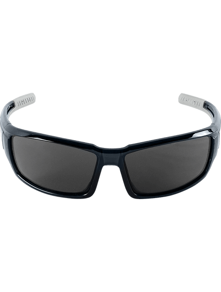 Bullhead Safety BH1433AF Maki Smoke Anti-Fog Lens, Crystal Black Frame Safety Glasses