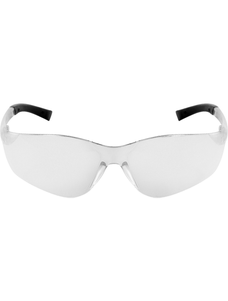 Bullhead Safety BH511 Pavon Clear Lens, Frosted Clear Frame Safety Frosted Clear Frame Safety Glasses