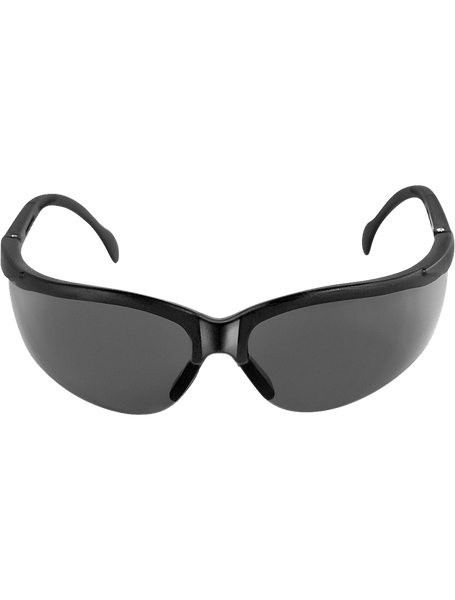 Bullhead Safety BH463 Picuda Smoke Lens, Matte Black Frame Safety Glasses