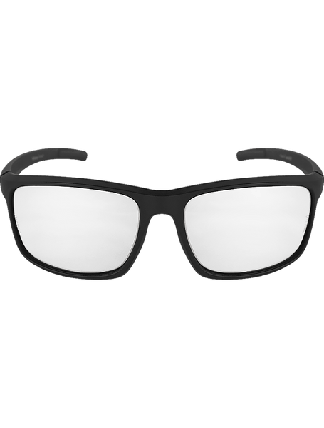 Bullhead Safety BH2761AF Pompano Clear Anti-Fog Lens, Matte Black Frame Safety Glasses