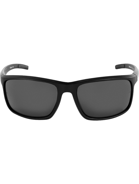 Bullhead Safety BH2763AF Pompano Smoke Anti-Fog Lens, Matte Black Frame Safety Glasses