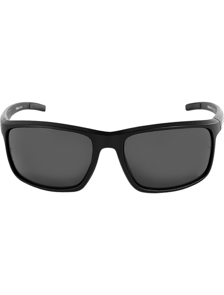 Bullhead Safety BH2763PFT Pompano Smoke Performance Fog Technology Lens, Matte Black Frame Safety Glasses