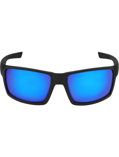 Bullhead Safety BH2669PFT Sawfish Blue Mirror Performance Fog Technology Lens, Matte Black Frame Safety Glasses