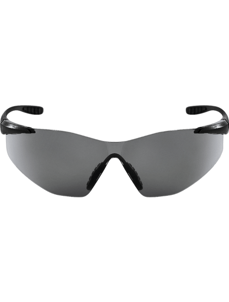 Bullhead Safety BH763AF Snipefish Smoke Anti-Fog Lens, Matte Black Frame Safety Glasses