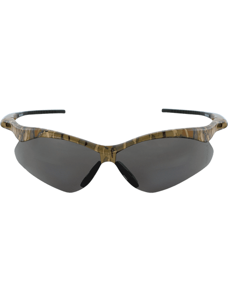 Bullhead Safety BH2213AF Spearfish Smoke Anti-Fog Lens, Camouflage Frame Safety Glasses