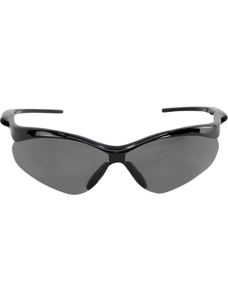 Bullhead Safety BH2253AFE Spearfish Smoke Anti-Fog Lens, Shiny Black Frame Safety Glasses