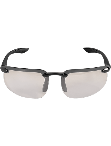 Bullhead Safety BH2556AF SwordfishX Indoor/Outdoor Anti-Fog Lens, Shiny Black Frame Safety Glasses