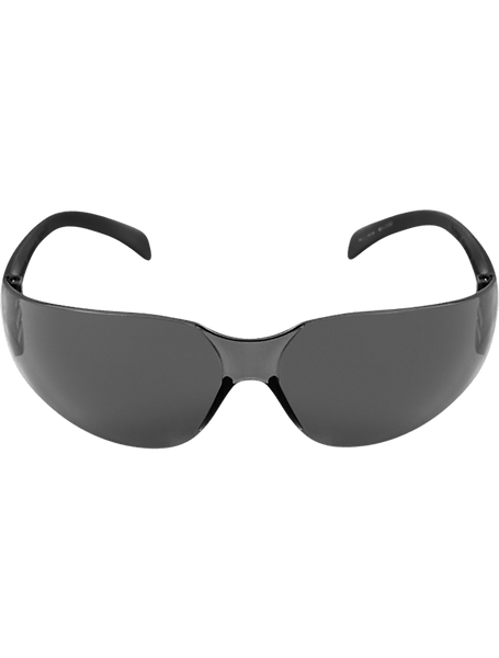 Bullhead Safety BH133AF Torrent Smoke Anti-Fog Lens, Frosted Black Frame Safety Glasses