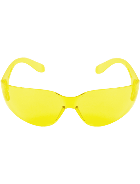 Bullhead Safety BH134 Torrent Yellow Lens, Frosted Yellow Frame Safety Glasses