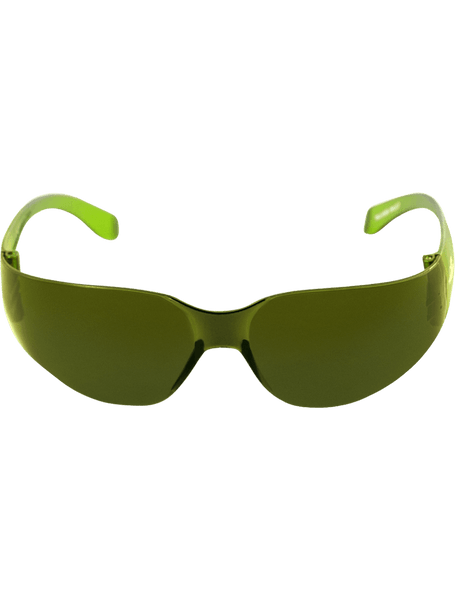 Bullhead Safety BH1217 Torrent Welding Green IR Shade 3.0 Lens, Frosted Green Frame Safety Glasses