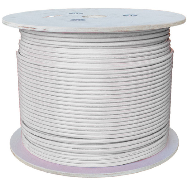 Vertical Cable 168-408/S/P/WH Cat6 Shielded Plenum 1,000Ft White Spool
