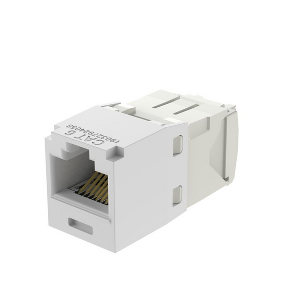 Panduit CJ688TGWH Mini-Com UTP RJ45 Cat6 White Jack Module