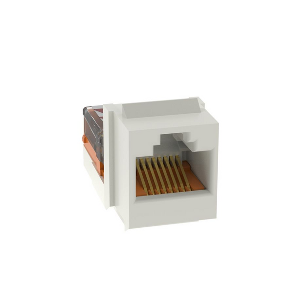 Panduit NK5E88MIWY UTP RJ45 Cat5E Off-White Punchdown Jack Module