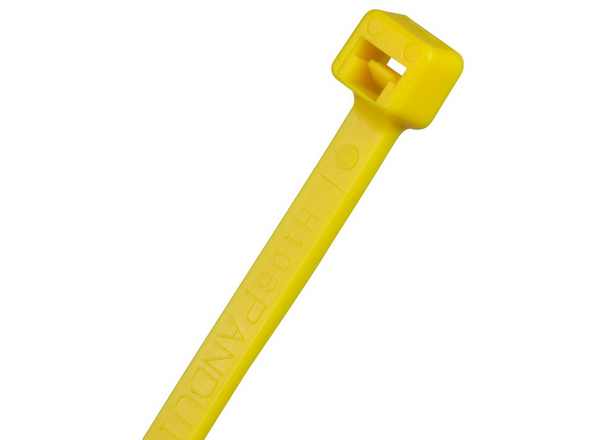 Panduit PLT2S-C4Y Cable Ties, 100 Pack