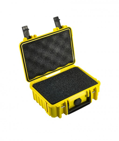 B&W 500/Y/SI Type 500 Yellow Outdoor Waterproof Case
