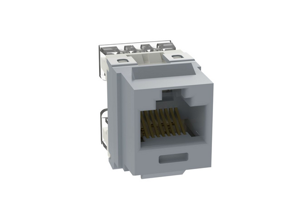 Panduit NKP5E88MIG International Gray NetKey Cat5E Punchdown Jack
